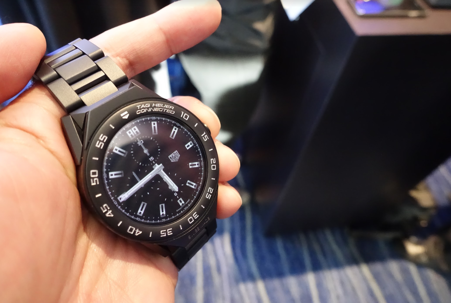 Hands on with the Tag Heuer Modular 45 a Smartwatch That Could